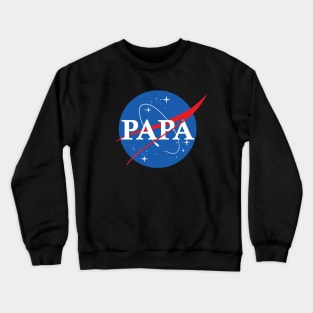 Nasa Papa Crewneck Sweatshirt